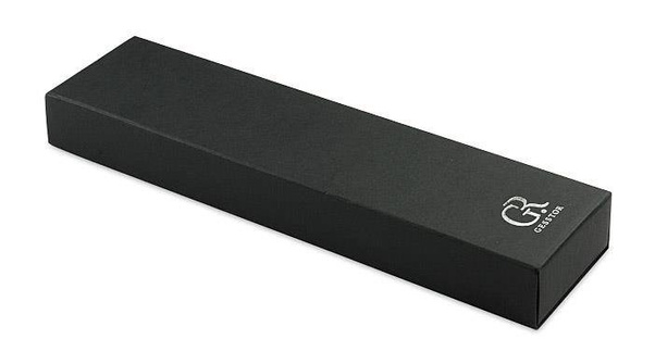 Zestaw piśmienniczy KEMER TEXAS Czarno Srebrny