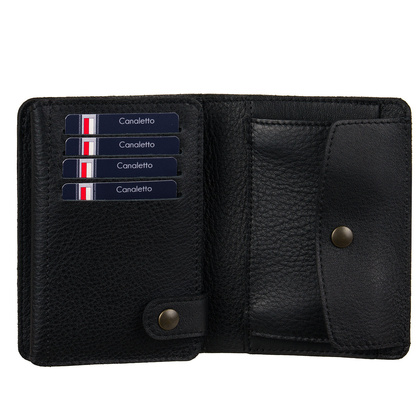Skórzany Portfel Męski Canaletto 11 kart PM1550s246