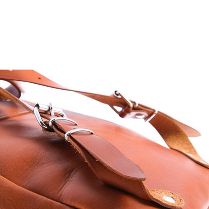 Modny plecak skórzany KEMER VOOC Vintage P1 naturalny