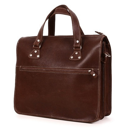 Torba aktówka skórzana KEMER VOOC TC9 Brąz