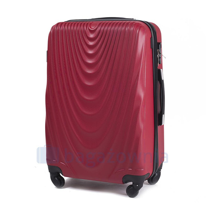 Zestaw 3 walizek + Kuferek WINGS 304 Złoty