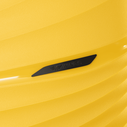 Zestaw 3 walizek WINGS HPE01-3 Yellow