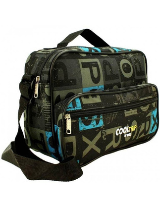 Torba do pracy PELLUCCI RGL model 21 Czarno szara turkusowa