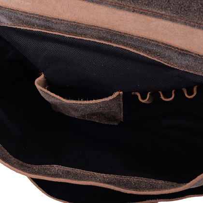 Torba na ramię skórzana KEMER CH 16/A Jasny Brąz - min. zamówienie 20 / 50 / 100 szt.