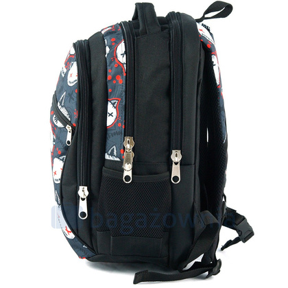 Plecak sportowy KEMER S94DX Szaro Biały - min. zamówienie 20 / 50 / 100 szt.