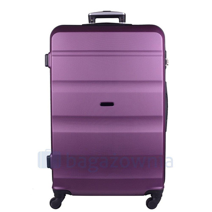 Duża walizka WINGS AT01 L Bordowa