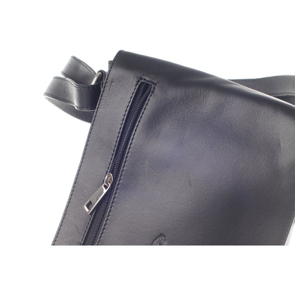 Torebka damska skórzana KEMER 607 Czarna - min. zamówienie 20 / 50 / 100 szt.