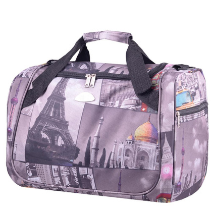 Torba podróżna podręcz PELLUCCI RGL WIZZ AIR C9 Szare miasto