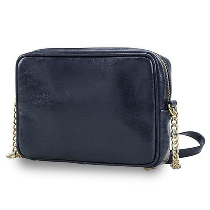 Listonoszka damska skórzana KEMER SOLIER FL01 Granatowa - min. zamówienie 20 / 50 / 100 szt.