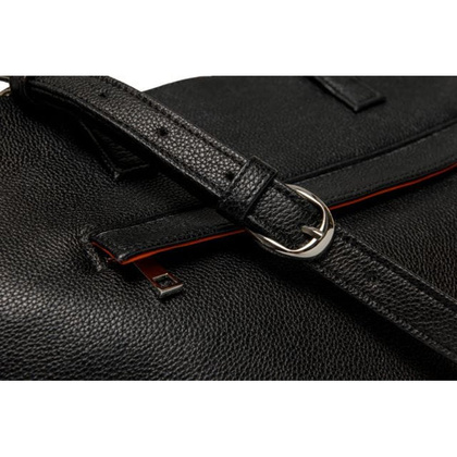 Torba damska skórzana KEMER VOOC AP1 Czarna