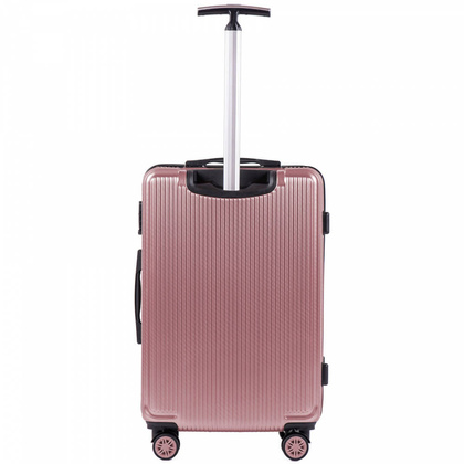 Średnia walizka WINGS PC565 M Różowa