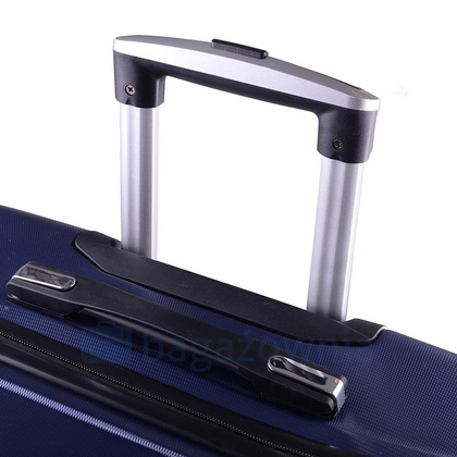 Mała kabinowa walizka KEMER RGL 720 S Srebrna