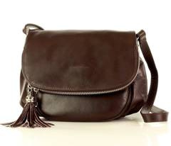 Listonoszka damska skórzana MARCO MAZZINI - Agnese Elegant brąz caffe - min. zamówienie 20 / 50 / 100 szt.