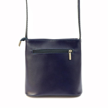 Torebka damska skórzana KEMER 205 MN Granatowa