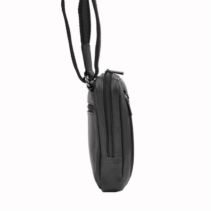 Torba skórzana KEMER 778-NDM Czarna