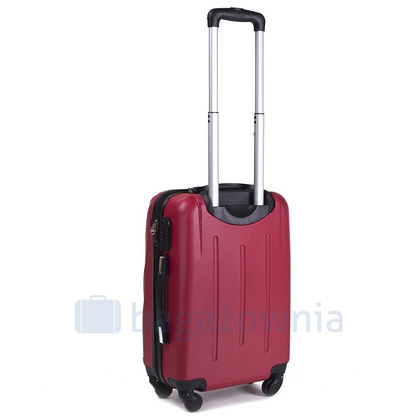 Zestaw 3 walizek + Kuferek WINGS 304 Bordowy