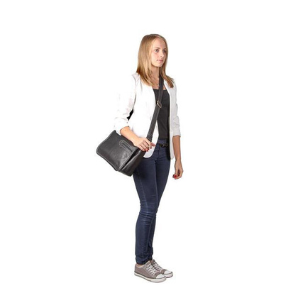 Torba A4 na ramię KEMER VOOC Prestige EP2 brąz