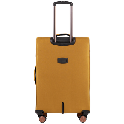 Zestaw 3 walizek+ torba podręczna WINGS TRN01 YELLOW