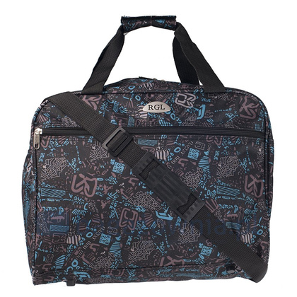 Torba podróżna podręczna PELLUCCI RGL RYANAIR S2 Czarno Niebieska