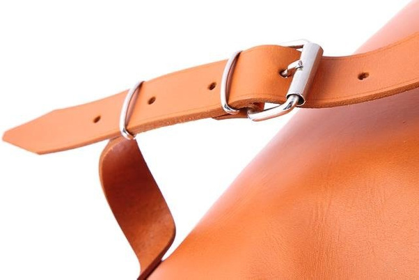 Duży plecak skórzany KEMER VOOC Vintage P38 naturalny