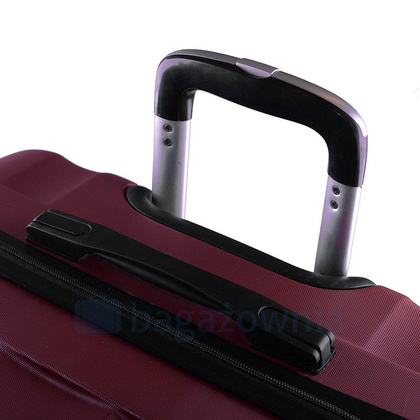 Duża walizka WINGS 159 L Bordowa