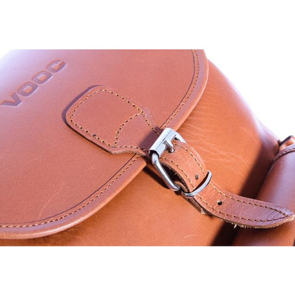 Modny plecak skórzany KEMER VOOC Vintage P1 naturalny