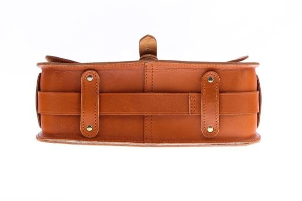 Listonoszka z ćwiekami KEMER VOOC Vintage P39 naturalny