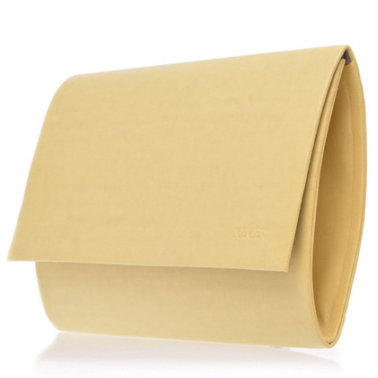 Torebka wizytowa, kopertówka KEMER 739 Limonkowa - min. zamówienie 20 / 50 / 100 szt.