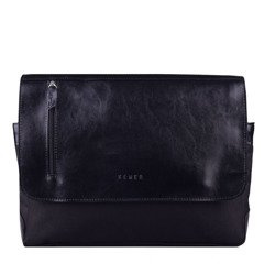 Teczka skórzana KEMER TSM1603 Czarna - min. zamówienie 20 / 50 / 100 szt.