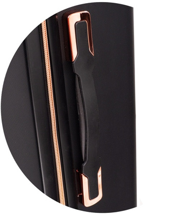 Duża walizka podróżna RGL 941 L Rose red