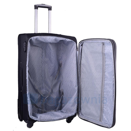 Duża walizka WINGS 1706 L Czarna