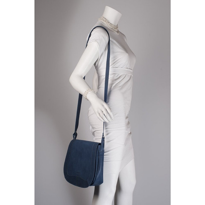 Torba skórzana KEMER 148 Granatowa - min. zamówienie 20 / 50 / 100 szt.