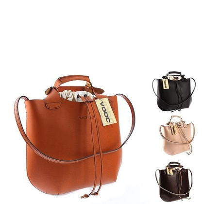 Modna torba, worek KEMER VOOC Vintage  P6 Koniak