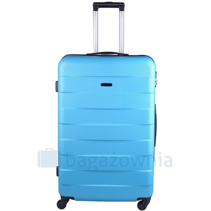 Średnia walizka WINGS 401 M Turkusowa