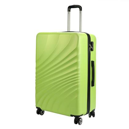 Zestaw z trzech walizek oraz kuferka  W3002 S14/20/24/28 wiśniowy KEMER