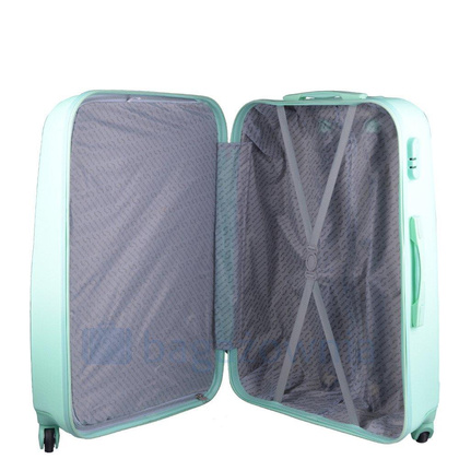 Duża walizka WINGS 310 L Jasnozielona