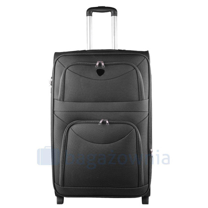 Mała kabinowa walizka WINGS 6802 S Szara