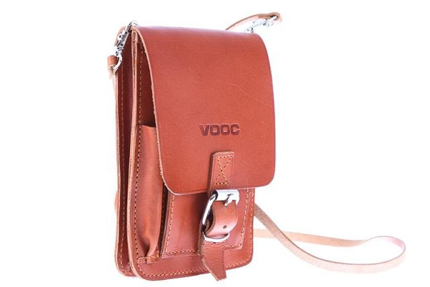 Paszportówka skóra 2w1 KEMER VOOC Vintage P19 koniak