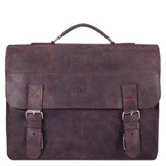 Torba skórzana na ramię KEMER CH 01 Brąz - min. zamówienie 20 / 50 / 100 szt.