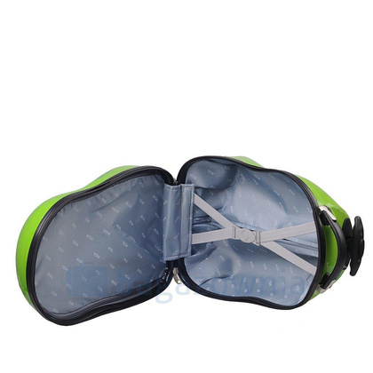 Walizka dziecięca KEMER ŻABA Zielona - min. zamówienie 20 / 50 / 100 szt.