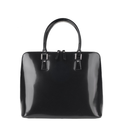 Torebka damska skórzana KEMER 78 Czarna - min. zamówienie 20 / 50 / 100 szt.