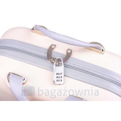 Kufer twardy PELLUCCI RGL 883 L WIZZ AIR Beżowy