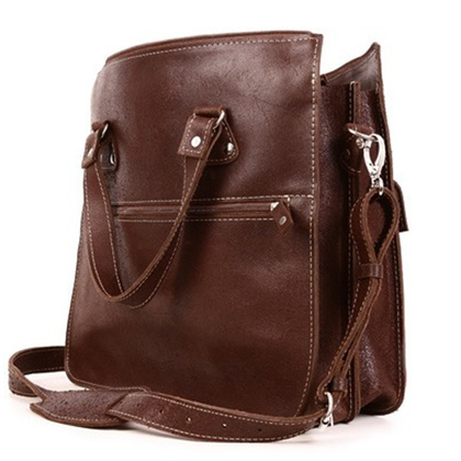 Torba aktówka skórzana KEMER VOOC TC9 Brąz