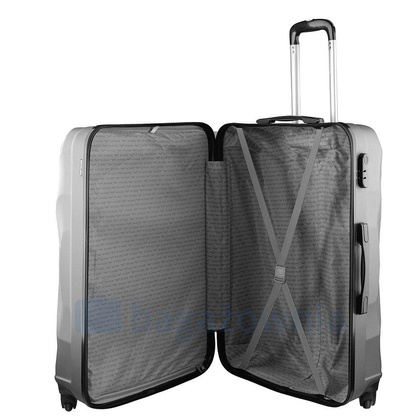 Średnia walizka WINGS 159 M Szara