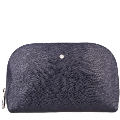 Kosmetyczka skórzana KEMER KO 252 Granatowa - min. zamówienie 20 / 50 / 100 szt.