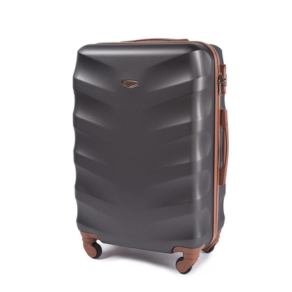Średnia walizka WINGS 402 M Szara