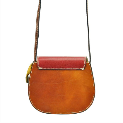 Torebka damska skórzana KEMER 117 MULTI Camel