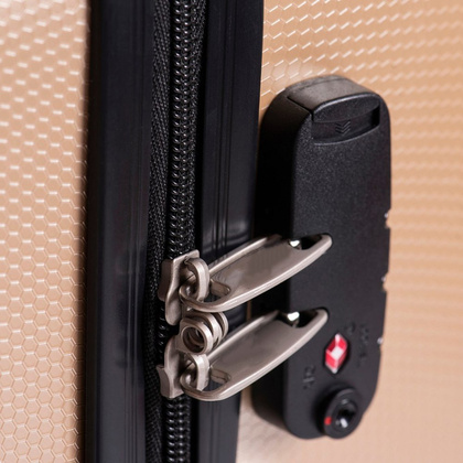 Mała kabinowa walizka WINGS PC190 S Szara