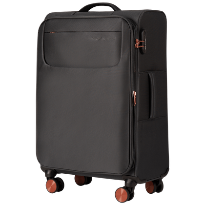 Zestaw 3 walizek+ torba podręczna WINGS TRN01 Grey