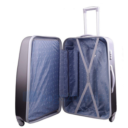 Duża walizka PELLUCCI RGL 883 L Szara